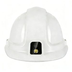 Caméra de casque de sécurité 4G alimentée par l'IA avec capteurs de surveillance corporelle et enregistrement adaptatif au mouvement pour la construction, l'exploitation minière et les champs pétrolifères - Product Image 2