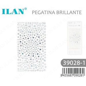 Adesivo con Strass ILAN 39028-1 Brillante Pegatina - Product Image 1