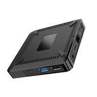 Nouveau brevet amlogic S905 X4 android 11 4K dynamique programmable RGB light tv box avec double wifi matériel moniteur smart tv box