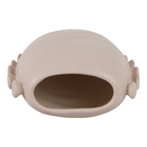 Vaso Decorativo in Ceramica con Dettagli Laterali, Formato Piccolo per Soggiorno, Camera da Letto, Ufficio - Product Image 6