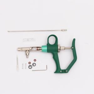 Hayvan Veteriner Güvenliği İçin Yeniden Kullanılabilir Şırınga Tabancası 1ML/2ML/5ML Ayarlanabilir Kapasiteli <span class=keywords><strong>Metal</strong></span> Şırınga Sığır ve Kuş Hayvan Aşıları İçin - Product Image 2