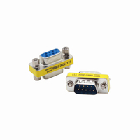 Adaptador de Viaje Universal con Protección OTP para Laptop, Modem Null DB9 Mini, Certificado por la FCC, Amarillo, ABS