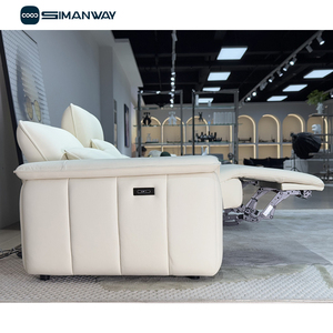 Sofa góc đa năng hiện đại 3 chỗ ngồi, bọc da cao cấp, tích hợp chức năng chỉnh điện, có cổng sạc USB, bán buôn từ nhà máy - Product Image 6