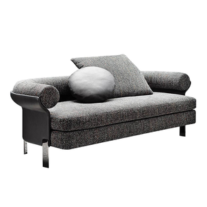 Designer Style Genuine Leather Sectional Three Seat <b>Sofa</b> Villa Ready Upholstered with Premium Quality and No Brand Markup - Product Image 4