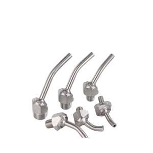 Herramienta de refrigeración de torre de torno CNC de riel inclinado, tubo doblado de bola Universal de alta presión de acero inoxidable con cabezal de pulverización de tornillo externo - Product Image 3