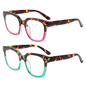 Lunettes de lecture anti-lumière bleue rétro personnalisées en gros pour hommes et femmes, monture ronde, pour presbytes, pour ordinateur - Product Image 1