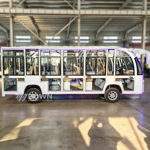 รถรับส่งนักท่องเที่ยวไฟฟ้า ZOWN เป็นมิตรกับสิ่งแวดล้อม 8-23 ที่นั่ง ปลอดมลพิษ ทำงานเงียบ เหมาะสำหรับรีสอร์ท โรงแรม และการขนส่งในมหาวิทยาลัย - Product Image 3