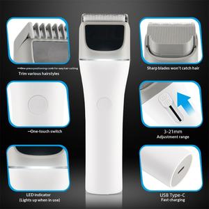 <span class=keywords><strong>Tondeuse</strong></span> à cheveux et à barbe Komingdon pour hommes, 21 longueurs réglables, lames en céramique, rechargeable par USB, 1200 mAh, <span class=keywords><strong>tondeuse</strong></span> électrique sans fil - Product Image 2