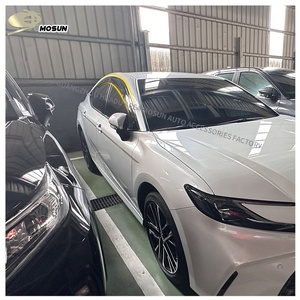 แผ่นบังแดด PMMA สำหรับรถยนต์ TOYOTA <span class=keywords><strong>CAMRY</strong></span> XV80 <span class=keywords><strong>ปี</strong></span> <span class=keywords><strong>2023</strong></span> 2024 2025 2026 ช่องระบายอากาศ กันแดด กันฝน - Product Image 3