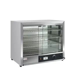 جهاز إعداد الطعام الأعلى من المطعم لعرض الطعام الساخن يعمل بالكهرباء يتميز بـ 4 طبقات