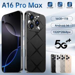 Hot Bán A16 Pro Max Điện Thoại Di Động 5G Di Động 108MP Phía Sau Máy Ảnh HD Màn Hình Octa Lõi CPU 16GB RAM + 1TB Lưu Trữ Mtk Bộ Vi Xử Lý - Product Image 5