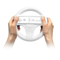 Volant de course pour jeux Wii, volant ABS 3 couleurs pour jeux de karting Wii, télécommande pour console
