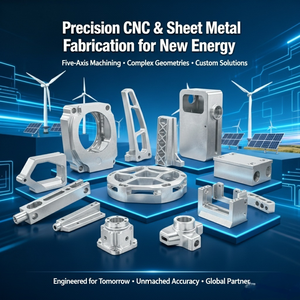 Fabricants de services d'usinage CNC à bas prix sur mesure, tournage et fraisage CNC 5 axes, acier inoxydable, aluminium, usinage CNC - Product Image 3