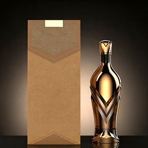 Bouteille en verre pour spiritueux (Vodka, Rhum, <span class=keywords><strong>Tequila</strong></span>, <span class=keywords><strong>Agave</strong></span>, Brandy) 750 ml vide, sérigraphie - Product Image 6