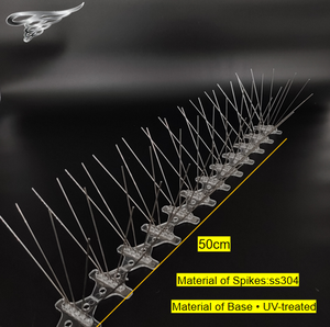 Hebei Bird Spikes Anti Pigeon Goutieres Control efectivo de plagas para infestaciones de aves y palomas - Product Image 5