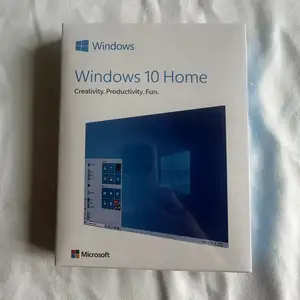 Windows 10 Home Usb Gratis pengiriman asli penuh 100% aktivasi Online seumur hidup dijamin gratis pengiriman Windows 10 kotak kunci rumah
