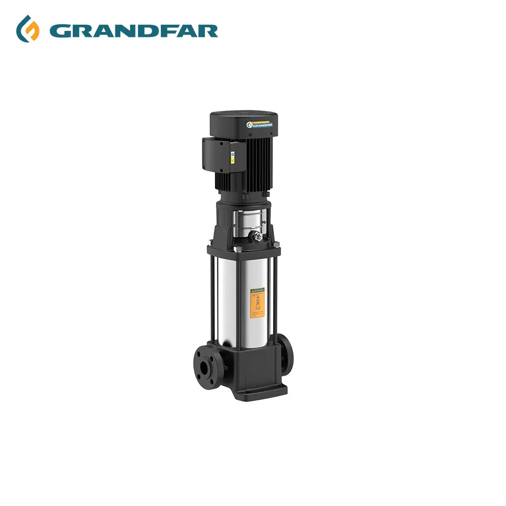GRANDFAR CDL 0.5hp-150hp pompa centrifuga verticale multistadio per il trasporto industriale dell'acqua