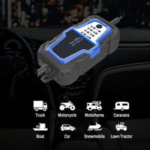 Mjoo อะแดปเตอร์ชาร์จไฟ220-240V 50/60Hz <span class=keywords><strong>2A</strong></span> AC เป็น DC 6V/12V แบตเตอรี่ตะกั่วกรดพร้อมแรงดันแบตเตอรี่ - Product Image 3