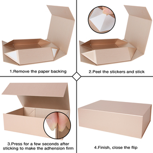 Bất ngờ gấp từ đám cưới giáng sinh cao cấp hộp quà tặng nước hoa hộp quà tặng có thể tái chế lớn tùy chỉnh sang trọng hộp quà tặng lớn - Product Image 3