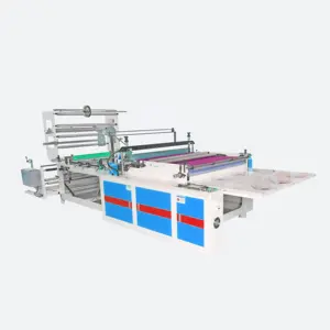 High Speed Hot Melt Adhesive Tape Express Polythene Bag Making Machine