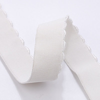 Soutien-gorge sous-vêtements en peluche décoration élastique sangle bande coudre brillant Picot bord élastique bande sangle pour Lingerie vêtement bricolage