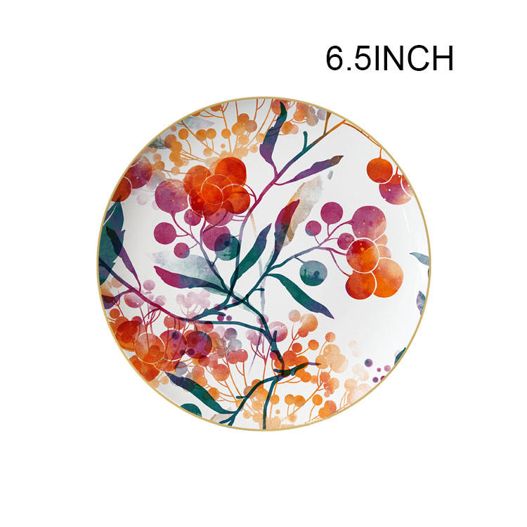 pink - 6.5 inch plate