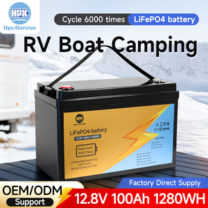 Batería de Litio Ferrofosfato Portátil Hpx-Horizon de 12.8V 100Ah-200Ah para Uso Doméstico y Camping al Aire Libre - Product Image 2