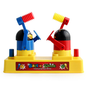 Con el juego de mesa de pingüino Beat interactivo para niños rojo azul ataque y defensa mutuamente juguete - Product Image 3