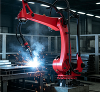 Robot industriel multifonctionnel à 6 axes 1,5 kW 220 V/380 V pour l'assemblage, le soudage et le rectage de surfaces