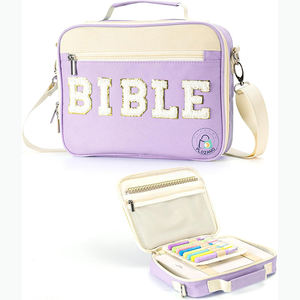 Free Sample Custom Polyester Bible <b>Bag</b> Handle Bible <b>Case</b> With Shoulder Strap Carrying Colorful Bible Cover <b>Case</b> <b>Bag</b> - Product Image 4