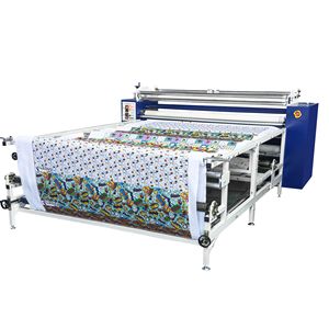 New Space-saving Semi-Automatic 270mm Drum 73Inches <b>Roller</b> Heat Transfer Machine for Sportwear Printing - Product Image 1