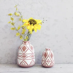 Nieuwe Moderne Decor Ambachten Vaas Nordic Stijl Keramische Porselein Home Decoraties Kleine Vazen