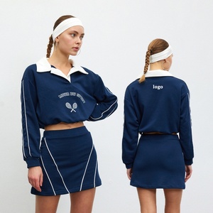 Polos Personalizados con Logotipo Bordado para Mujer, Transpirables, Corte Recortado, para Golf, Pickleball, Tenis, con Logotipo en la Parte Delantera - Product Image 1