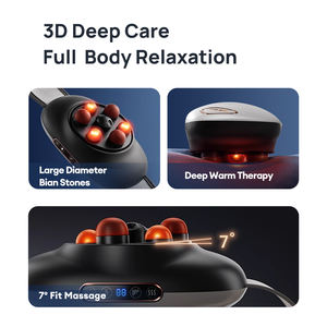 Promueve la circulación intestinal Masajeador Cinturón Vientre Cintura Shiatsu Período Alivio del <span class=keywords><strong>dolor</strong></span> Cinturón <span class=keywords><strong>de</strong></span> masaje adelgazante - Product Image 4