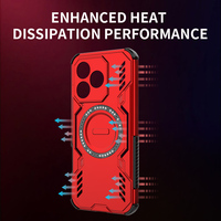 Étui de téléphone sans fil à chargement sans fil, design élégant, 2 en 1, TPU+PC, résistant aux chocs, brillant, dissipation de la chaleur, pour Honor 400 Lite