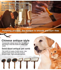 Professionale in acciaio inox Pet toelettatura Kit Deshedding rastrello Nail Dematting spazzola <span class=keywords><strong>per</strong></span> cani gatti animali cura pettini cucciolo - Product Image 6