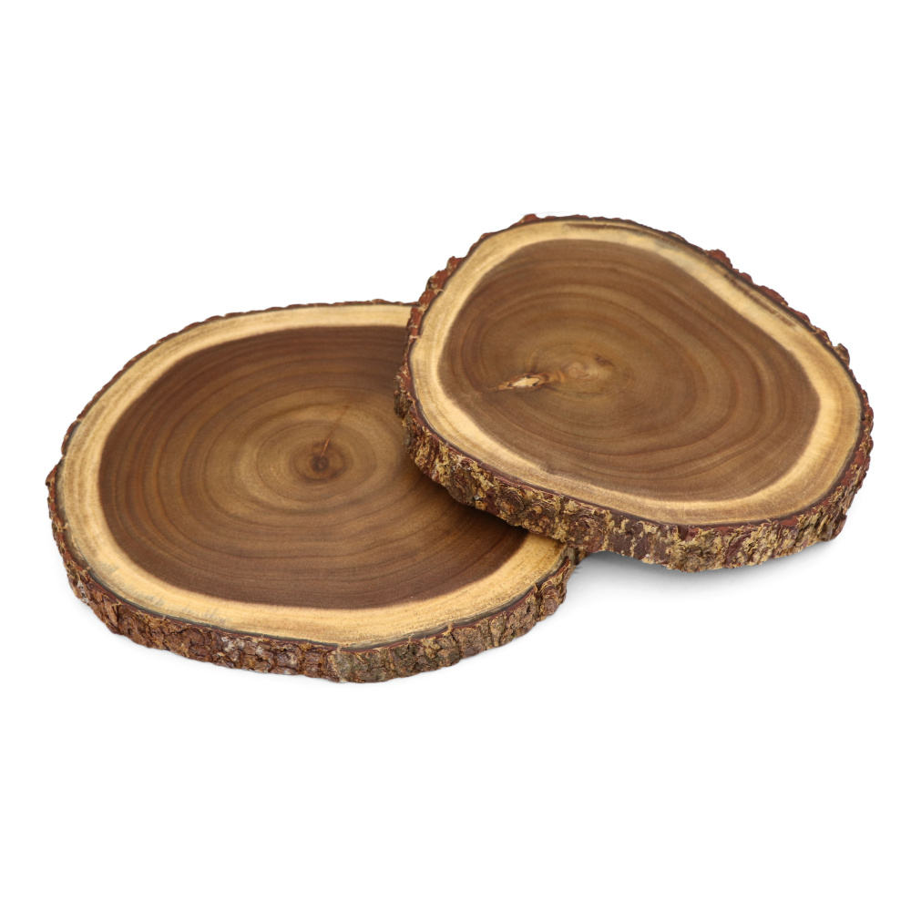 Natural and Organic Raw Bark Edge Serving Platter Rustic Tree Bark Wood  Cutting Board