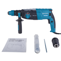 Marteau perforateur rotatif robuste BYT-2801 1100W, perceuse à béton électrique de 28 mm avec 3 modes de travail
