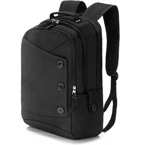 Nuevo diseño personalizado 2024, bolsas para portátiles para hombres, mochilas escolares de viaje, mochilas inteligentes para portátiles de negocios con USB