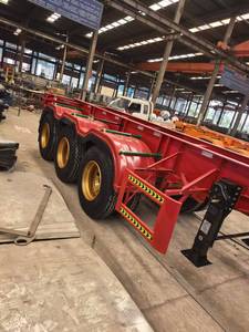 Fornitura Diretta dalla Fabbrica: Rimorchio Scheletrico per Container da 20 Piedi, Struttura Resistente all'Usura, Tempi di Consegna Brevi per la Logistica in Africa - Product Image 4