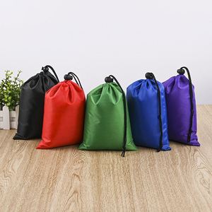 Custom Logo Screen Printed Velvet Multi Colors & Sizes Drawstring PU Leather Gift Outdoor Stuff <b>Sacks</b> Ditty Bags - Product Image 3