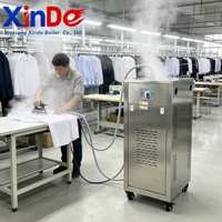 Chaudière à vapeur électrique verticale basse pression industrielle commerciale, générateur de vapeur électrique automatique à haute efficacité