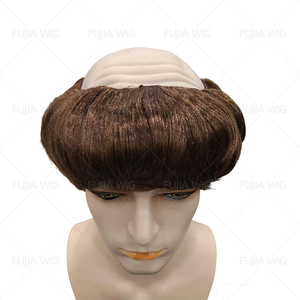 Perruque de costume d'acteur méditerranéen pour adultes, accessoire de fête à thème d'Halloween, vente chaude de Fujia - Product Image 3