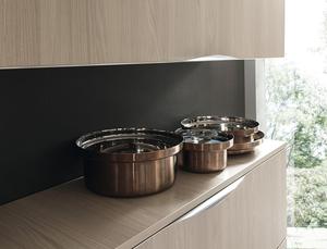 Chất Lượng Hàng Đầu Maple Wood/ Melamine/Có Sẵn Sơn Mài Tủ Bếp Trung Quốc Gỗ Rắn Hiện Đại Thiết Kế Đồ Họa Xử Lý & Knob - Product Image 4