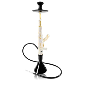 Sheesha <span class=keywords><strong>AK47</strong></span> Shisha Hookah, set de narguile personalizado, diseño de pistola de lujo grande, 18x88CM, Shisha AK Hookahs para bar y fiesta en casa, fumar - Product Image 1