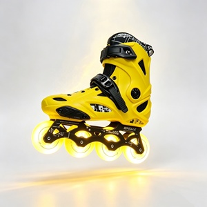 Patines de Ruedas Profesionales para Adultos, con Ruedas de PU, para Slalom de Velocidad, para Hombre y Mujer, YQ-RS189, Marco de Nivel Profesional - Product Image 3