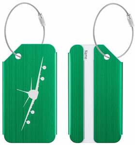 Étiquettes de bagages personnalisées imprimées en gros à prix d'usine, étiquettes d'identification imperméables et durables pour événements promotionnels et voyages d'affaires - Product Image 3