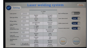Nouvelles machines de soudage au laser à fibre 4 en 1, soudeuse laser manuelle portable pour métal avec le meilleur prix, 1500W, refroidie à l'eau - Product Image 5