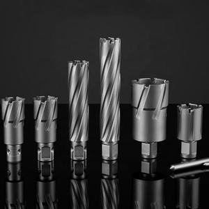 RJTOOLS 26 mm Durchmesser 35mm Effektive Tiefe Kernbohrer Universal-Schaft Ringfräser TCT für Stahlbohrungen - Product Image 2