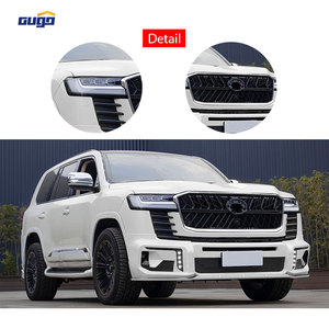 Pare-chocs avant GUGO pour <span class=keywords><strong>Toyota</strong></span> <span class=keywords><strong>Land</strong></span> <span class=keywords><strong>Cruiser</strong></span> LC200 2008-2015 LC300 Style <span class=keywords><strong>GR</strong></span> Sport Résistant aux chocs Pièce extérieure de SUV - Product Image 4